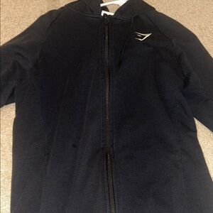 Black GymShark Zipup